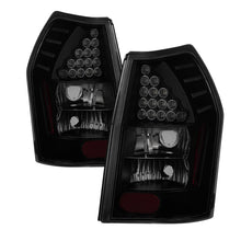 Load image into Gallery viewer, xTune Dodge Magnum 05-08 LED Tail Lights - Black Smoked ALT-JH-DMAG05-LED-BSM