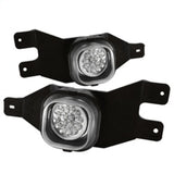 Spyder Ford F250/F350 99-04/Ford Excursion 00-05 LED Fog Lights w/Switch Clear FL-LED-FF25001-C