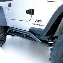 Load image into Gallery viewer, Rugged Ridge RRC Rocker Guards Black 87-06 Jeep Wrangler