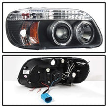 Load image into Gallery viewer, Spyder Ford Explorer 95-01 1PC Projector Headlights LED Halo Blk PRO-YD-FEXP95-HL-1PC-BK