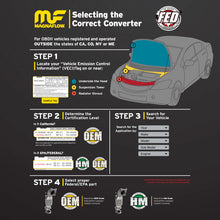 Load image into Gallery viewer, MagnaFlow Conv Direct Fit OEM 12-17 Jeep Wrangler 3.6L Underbody