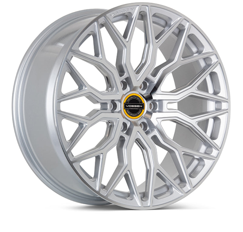 Vossen HF6-3 22x9.5 / 6x139.7 / ET20 / Deep Face / 106.1 - Silver Polished