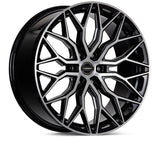 Vossen HF6-3 22x9.5 / 6x139.7 / ET20 / Deep Face / 106.1 - Brushed Gloss Black