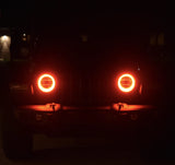 ORACLE Lighting Jeep Wrangler JL/Gladiator JT LED Surface Mount Headlight Halo Kit