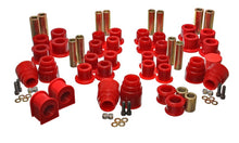 Load image into Gallery viewer, Energy Suspension 00-04 Ford Excursion 4WD Red Hyper-flex Master Bushing Set