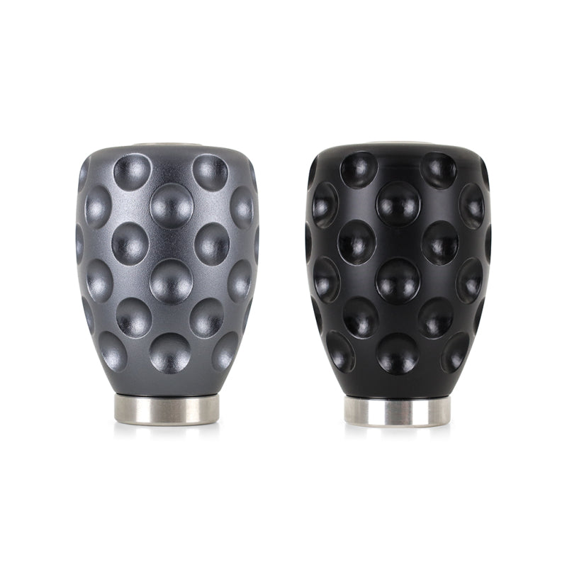 Mishimoto Steel Core Dimple Shift Knob Gunmetal Aluminum