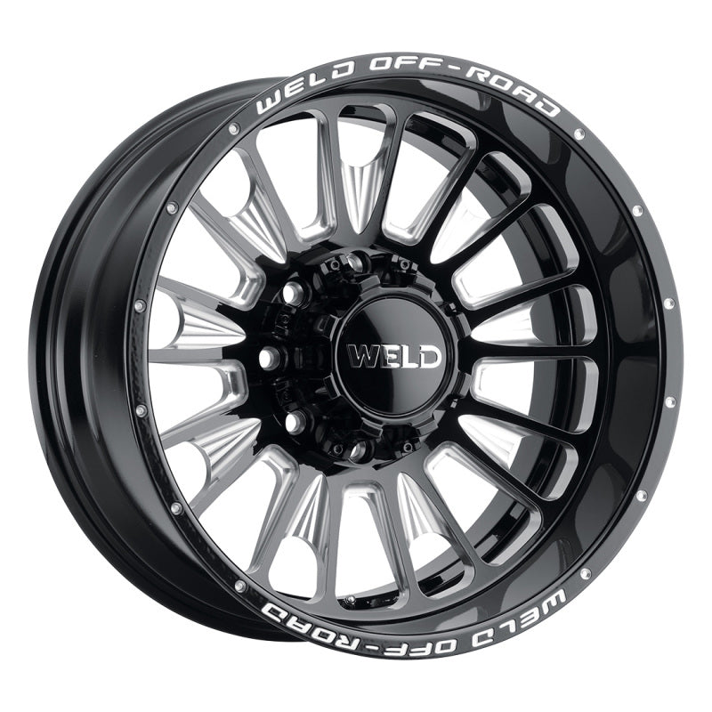 Weld Off-Road W121 20X10 Scorch 8X165.1 ET-18 BS4.75 Gloss Black MIL 125.1