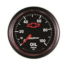 Load image into Gallery viewer, Autometer Sport-Comp II GM 52mm 0-100 PSI Mechanical Oil Pressure Gauge