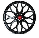 Vossen HF-2 20x9 / 5x120 / ET35 / Flat Face / 66.9 - Gloss Black