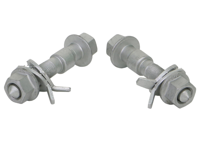 Whiteline 89-98 Nissan 240SX S13 & S14 Front / 6/09+ Chevy Cruze JG Camber Adjusting Bolt Kit - 12mm