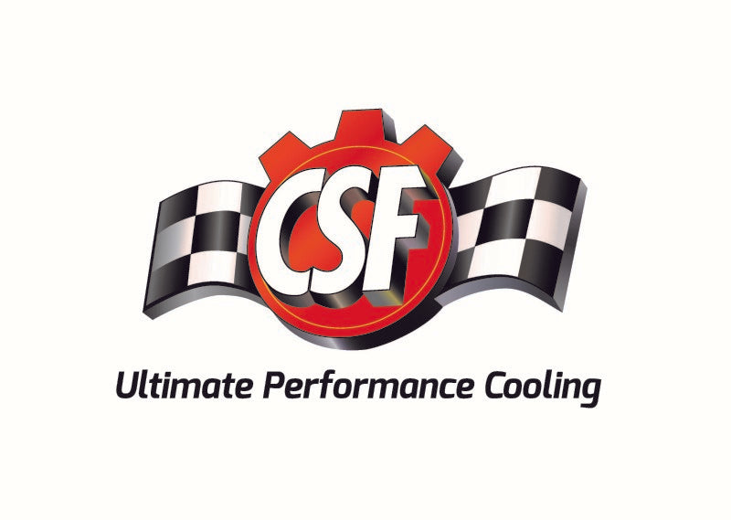 CSF 12-16 BMW M5 (F10) / 12-18 BMW M6 (F06/F12/F13) Twin Charge-Air-Cooler Set - Crinkle Black