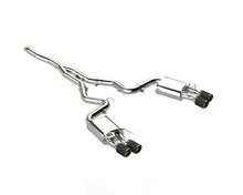 Load image into Gallery viewer, MBRP 18-22 Ford Mustang 2.3L Ecoboost 3in Cat-Back Exhaust w/ Quad Carbon Fiber SS Tips - T304