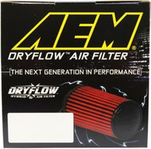 Load image into Gallery viewer, AEM DryFlow Air Filter AIR FILTER KIT 2.75in X 5in DRYFLOW- W/HOLE