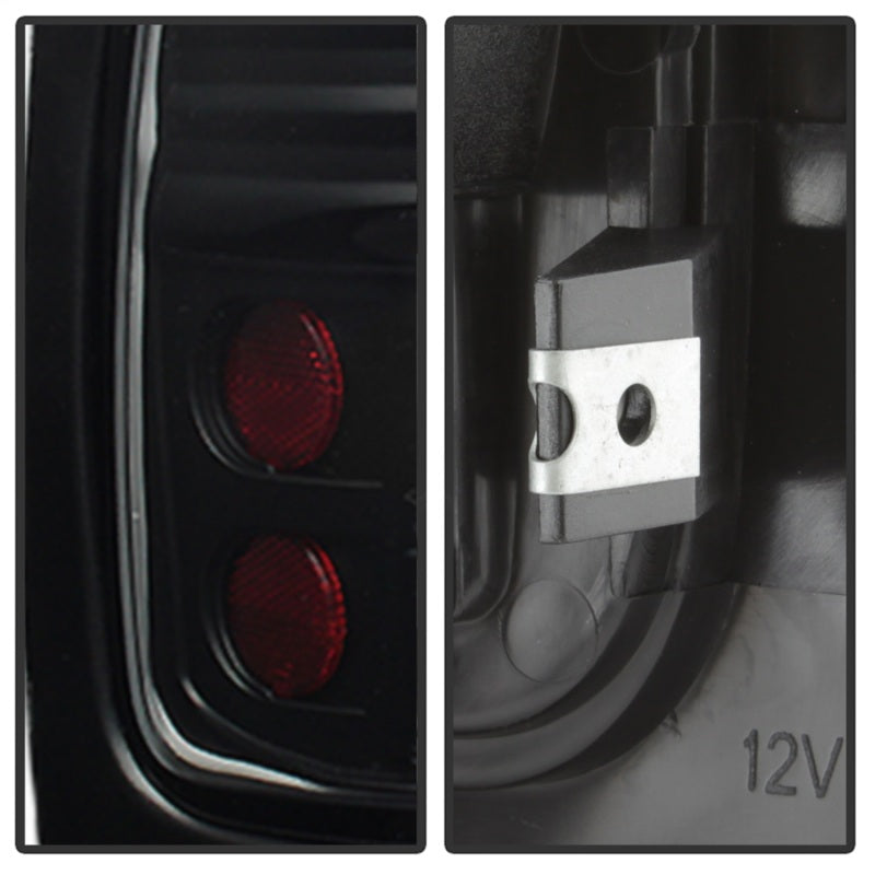 Xtune Dodge Ram 1500 94-01 / Ram 2500/3500 94-02 LED Tail Lights Black ALT-ON-DRAM94-LED-BK