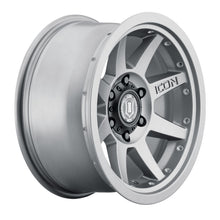 Load image into Gallery viewer, ICON Rebound Pro 17x8.5 6x135 6mm Offset 5in BS 87.1mm Bore Titanium Wheel