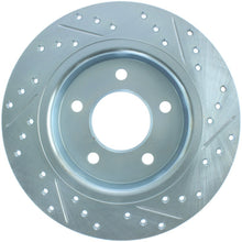Load image into Gallery viewer, StopTech Select Sport 09-13 Mazda 3 Slotted &amp; Drilled Right Rear Brake Rotor