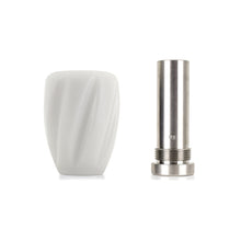 Load image into Gallery viewer, Mishimoto Steel Core Twist Shift Knob White Delrin