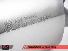 Load image into Gallery viewer, AWE Tuning BMW F3X 28i / 30i Touring Edition Axle-Back Exhaust Single Side - 80mm Black Tips