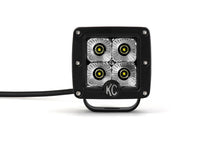 Load image into Gallery viewer, KC HiLiTES C-Series 3in. C3 LED Light 12w Flood Beam (Single) - Black