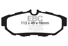 Load image into Gallery viewer, EBC 10-14 Ford Mustang 5.0 Bluestuff Rear Brake Pads