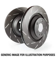 Load image into Gallery viewer, EBC 13+ Ford F250 (inc Super Duty) 6.2 (2WD) USR Slotted Rear Rotors