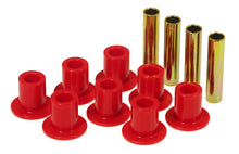 Load image into Gallery viewer, Prothane 87-96 Jeep Front Spring &amp; Shackle Bushings - Red