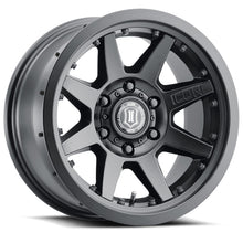 Load image into Gallery viewer, ICON Rebound Pro 17x8.5 6x5.5 25mm Offset 5.75in BS 95.1mm Bore Satin Black Wheel