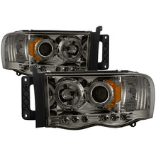 Load image into Gallery viewer, Spyder Dodge Ram 1500 02-05/Ram 2500 03-05 Projector Headlights LED Halo LED Smke PRO-YD-DR02-HL-SMC