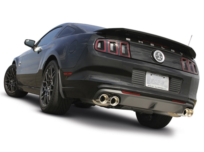 Borla 13-14 Ford Mustang Shelby GT500 Coupe 2dr 5.8L 8cyl MT 6spd RWD ATAK SS Catback Exhaust