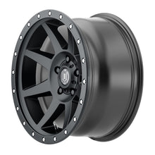 Load image into Gallery viewer, ICON Rebound 17x8.5 5x4.5 0mm Offset 4.75in BS 71.5mm Bore Satin Black Wheel