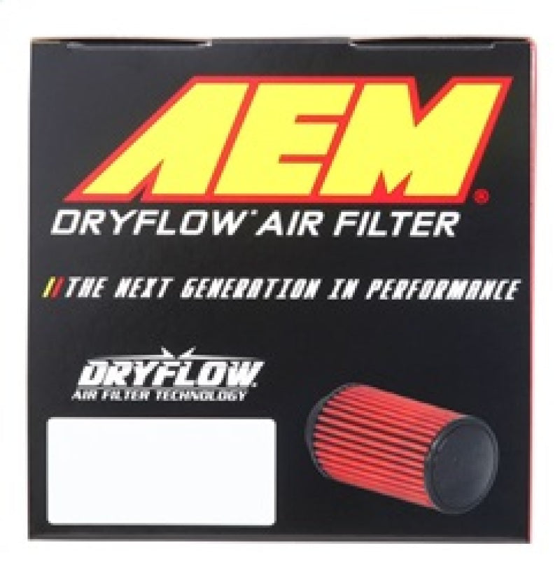 AEM DryFlow Air Filter AIR FILTER KIT 2.5in X 9in DRYFLOW