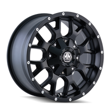 Load image into Gallery viewer, Mayhem 8015 Warrior 20x10 / 6x135 BP / -25mm Offset / 106mm Hub Matte Black Wheel