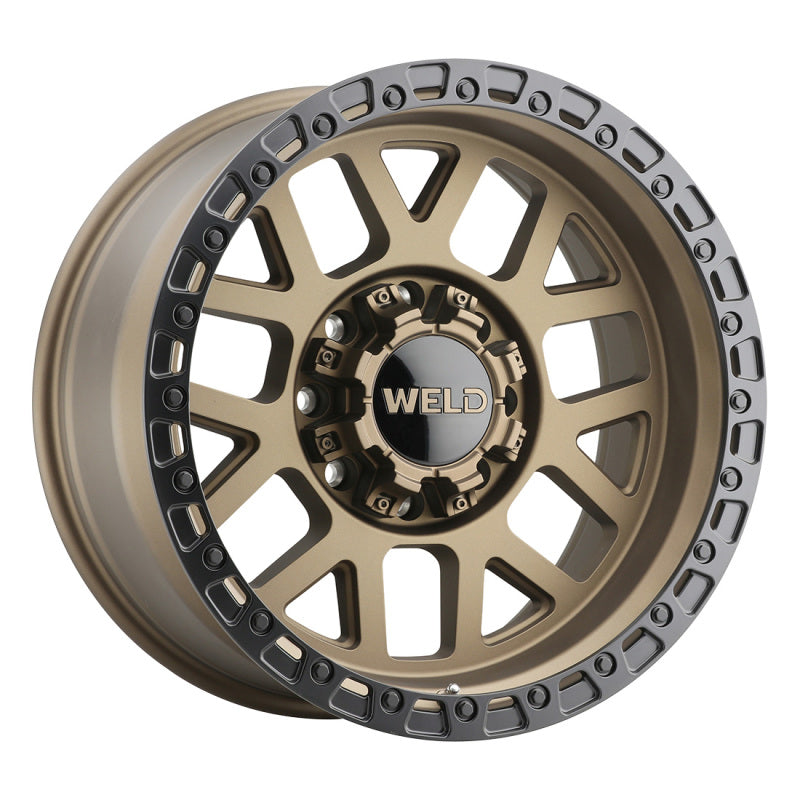 Weld Off-Road W115 20X10 Cinch 5X127 5X139.7 ET-18 BS4.75 Satin Bronze / Satin Black 87.1